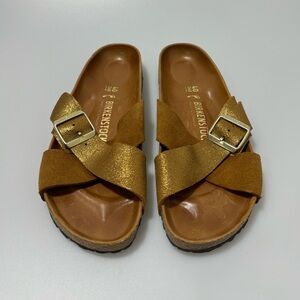 Birkenstock Siena Women’s Sandal Brown All Over Mink Suede Size EU 40/US 9.